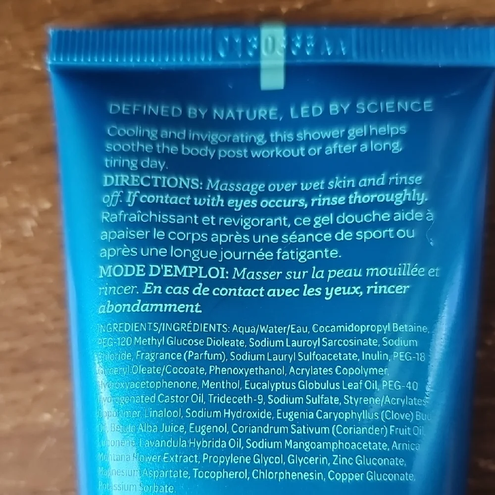 New ELEMIS Cool-Down Body Wash Recharging Shower Gel - Sealed